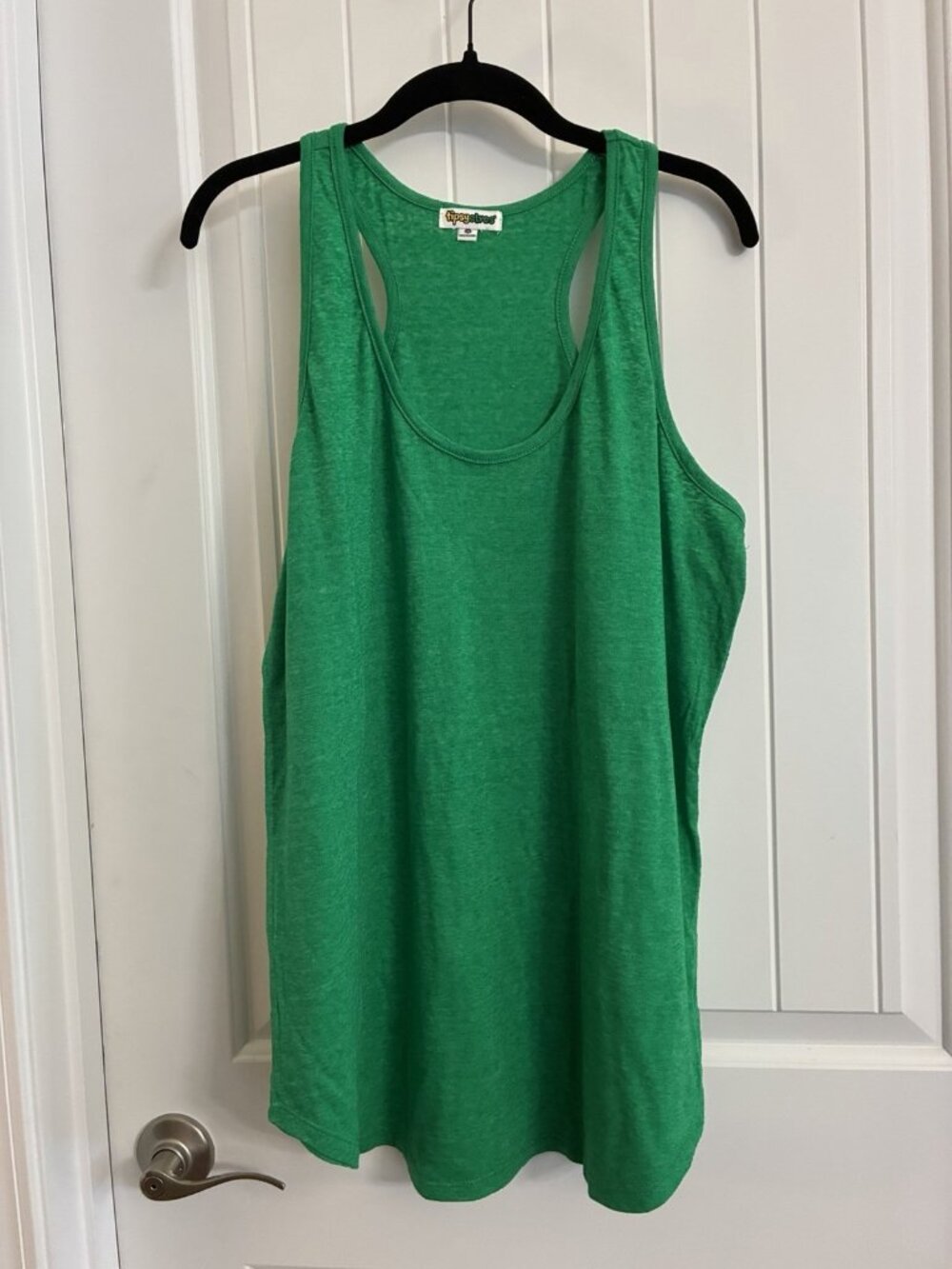 Topsy Elves Tank Top In Green XXL The PTP is 22.5”